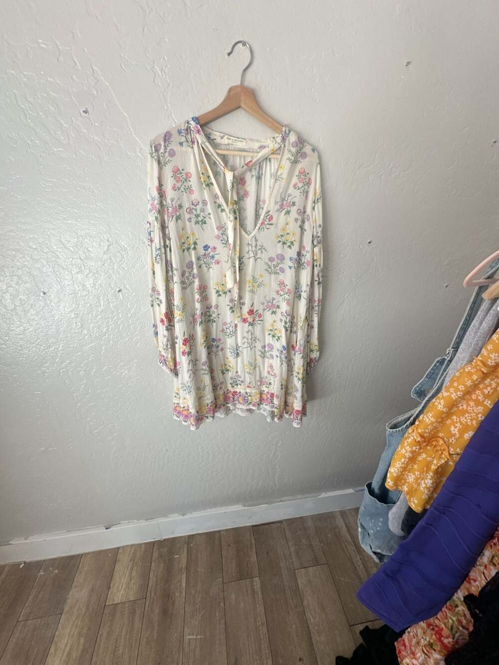 Spell & The Gypsy Collective Floral Print Tunic Dress Size L